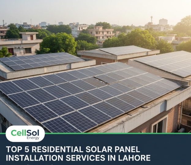 residential solar panel installation