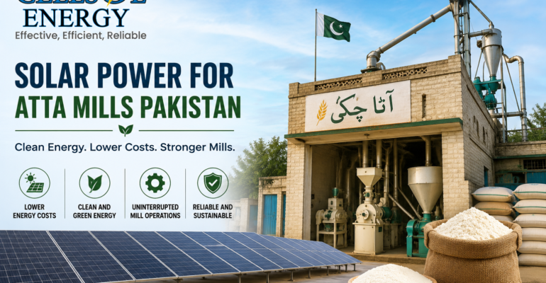 solar power for atta mills Pakistan