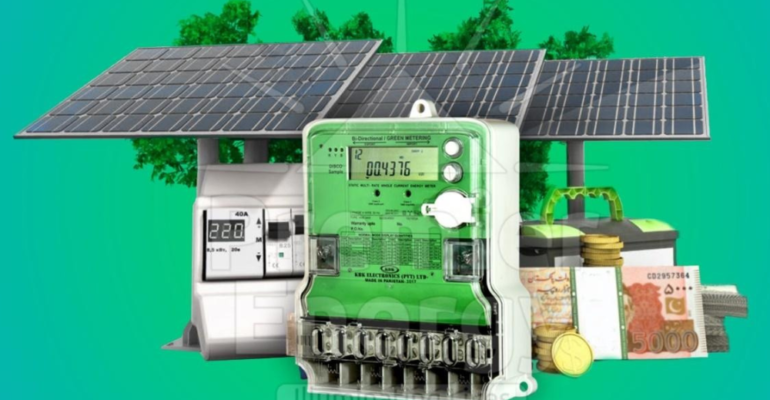 Net metering solar system in pakistan