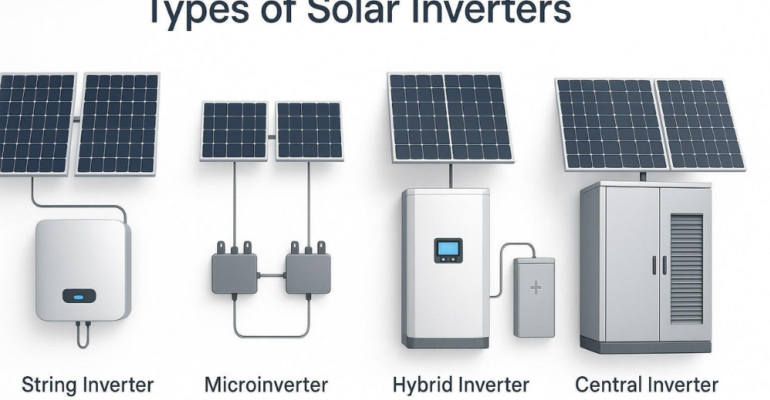 types of solar inverters